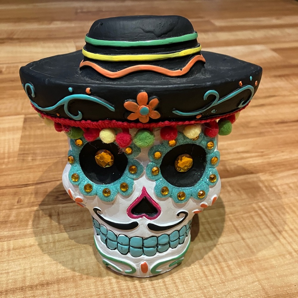Sugar Skull Tabletop Decor